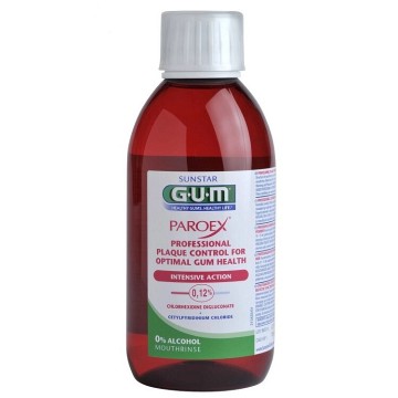 GUM ústní voda Paroex s CHX 0,12%—300ml