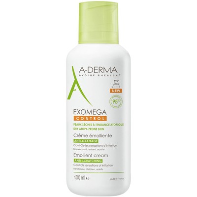 A-derma Exomega Control Emolienční krém—400 ml