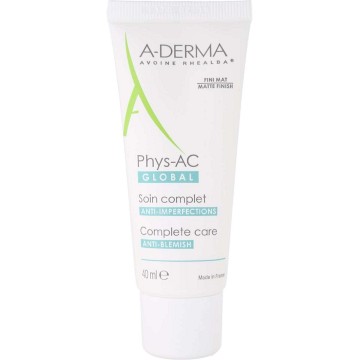 A-derma Phys-AC Global Péče o nedokonalosti pleti—40 ml