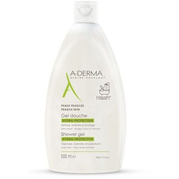 A-derma Hydratační sprchový gel—500 ml