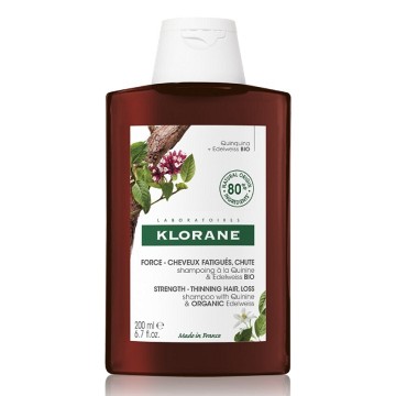 KLORANE Šampon chinin a BIO protěž alpská —200ml