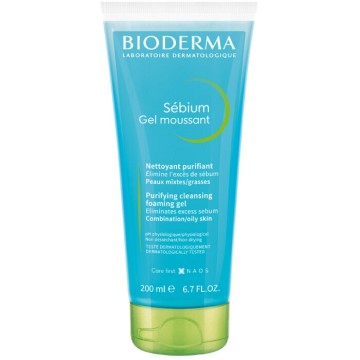 BIODERMA Sébium Gel moussant tuba—200ml