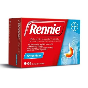 Rennie—96 žvýkacích tablet