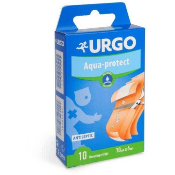 Urgo Aqua-protect 6x10cm—omyvatelná náplast 10 ks