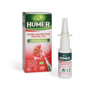 Humer Sinusitis velmi ucpaný nos sprej—15 ml