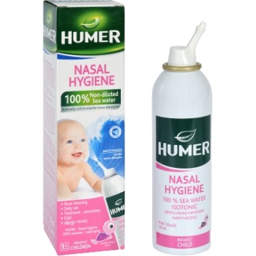 Humer Hygiena nosu 100% mořská voda pro děti —150 ml