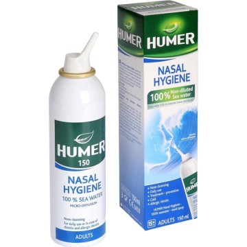 Humer Hygiena nosu 100% mořská voda pro dospělé—150 ml