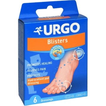 Urgo Blister Na Puchýře—hydrokoloidní náplast 6 ks