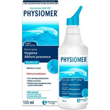 Physiomer Gentle Jet&Spray 135 ml (CHYBNÝ PRODUKT)—PROSÍME, NEOBJEDNÁVEJTE. PRODUKT NENÍ SKLADEM. DĚKUJEME.