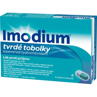 Imodium—2mg, 8 kapslí