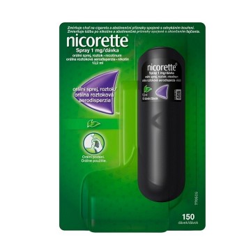 Nicorette Spray 1 mg/dávka—ústní sprej 1 x 13,2 ml