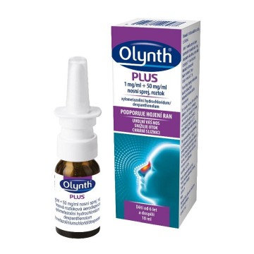 Olynth Plus 1mg/ml + 50mg/ml—nosní sprej 10ml