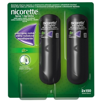 Nicorette Spray 1 mg/dávka—ústní sprej 2 x 13,2 ml