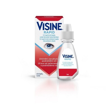 Visine Rapid 0,5mg/ml—oční kapky 15 ml