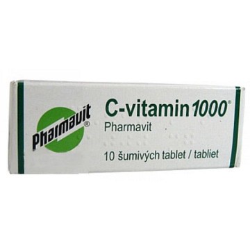 C-Vitamín 1000 Pharmavit—10 šumivých tablet