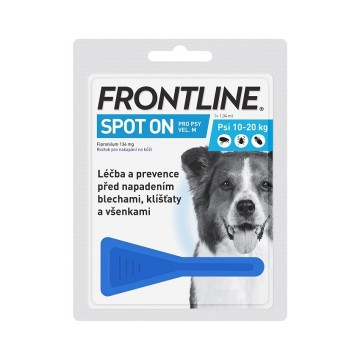 Frontline Spot On Dog M—1 pipeta, 1.34 ml