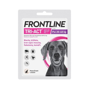 Frontline Tri-Act psi 20-40kg spot-on—1 pipeta