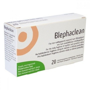 Blephaclean —20 sterilních tamponů