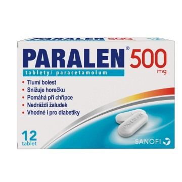 Paralen—500mg, 12 tablet