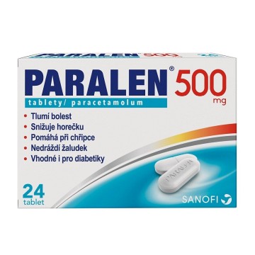 Paralen 500 mg—24 tablet