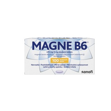 Magne B6—470mg/5mg, 100 tobolek