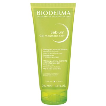 Bioderma Sébium Gel moussant Actif—200 ml