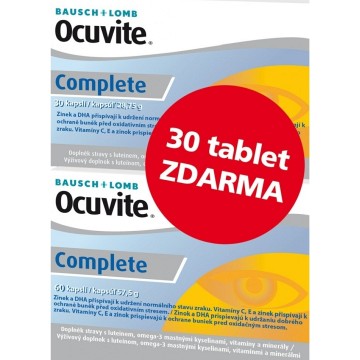 Ocuvite COMPLETE—60+30 tobolek Akce