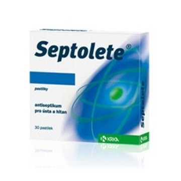 Septolete Menthol 1mg—30 pastilek