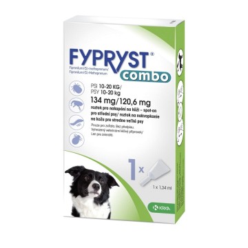 Fypryst combo spot-on pro psy 10-20 kg—1,34 ml