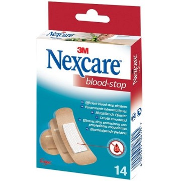 3M Nexcare Blood Stop hemostatická náplast—14 ks