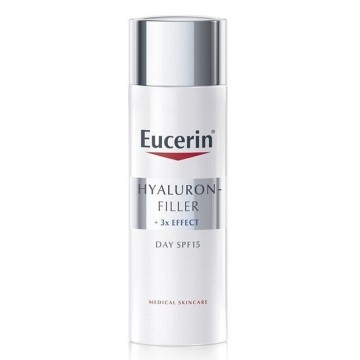 Eucerin Hyaluron-Filler + 3x EFFECT Denní krém—SPF15 pro normální a smíšenou pleť, 50 ml