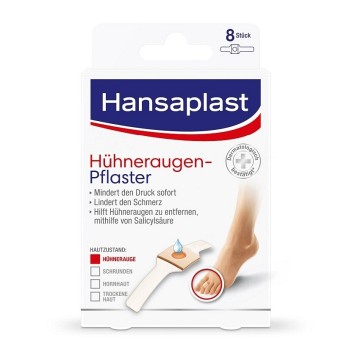 Hansaplast náplast na kuří oka—8 ks