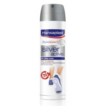 Hansaplast sprej na nohy Silver Active—150 ml