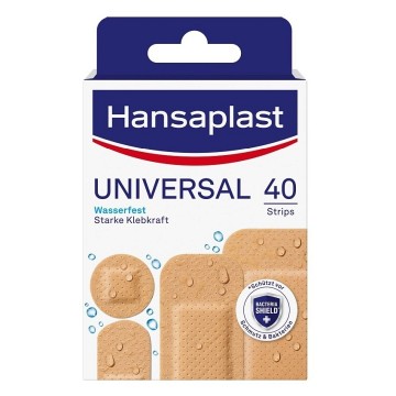 Hansaplast náplast voděodolná universal—40 ks