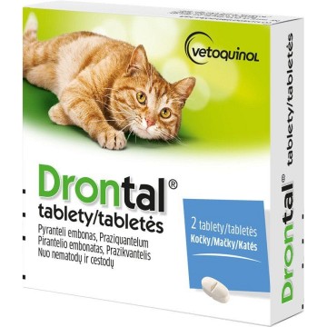 Drontal pro kočky—2 tablety