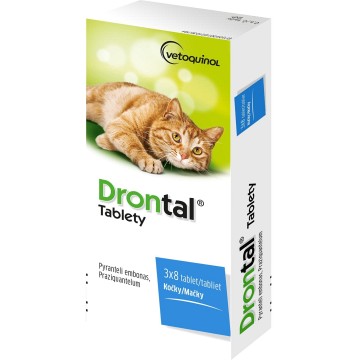 Drontal pro kočky—24 tablet