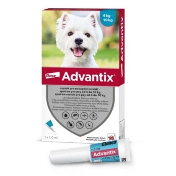 Advantix pro psy spot-on nad 25kg —4x1 ml