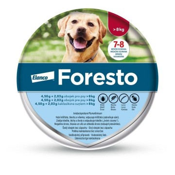 Foresto 4.50g+2.03g obojek psy nad 8kg—70 cm