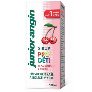 Junior-angin sirup pro děti—100ml