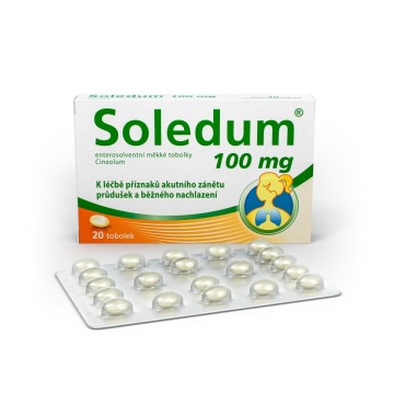 Soledum—100mg, 20 měkkých tobolek