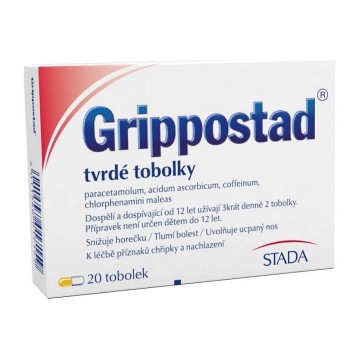 Grippostad—20 tvrdých tobolek