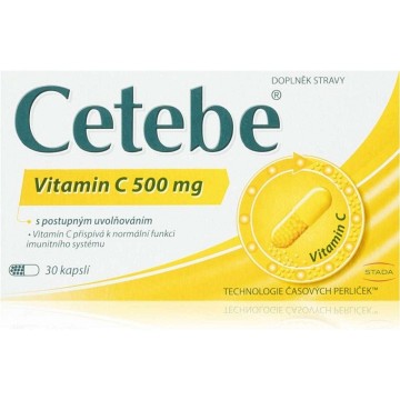 Cetebe vitamin C 500mg—30 tobolek