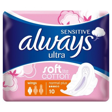 DHV Always Ultra Sensitiv Normal Plus single —10 ks