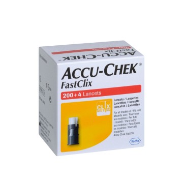 Accu-Chek Fastclix lančety—204 ks