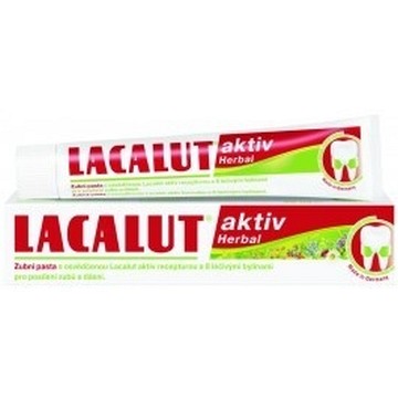 Lacalut Aktiv Herbal zubní pasta—75ml