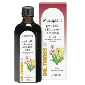 Mucoplant Sirup proti kašli s jitrocelem a medem —250 ml