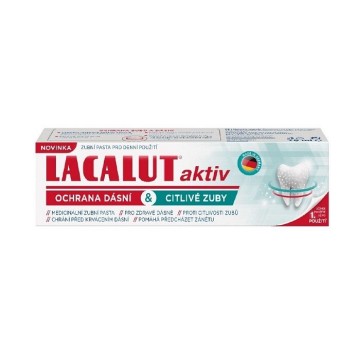 Lacalut Aktiv ochrana dásní&citlivé zuby—75 ml