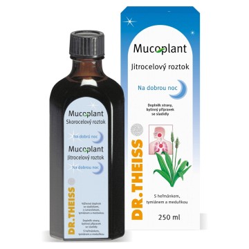 Mucoplant Jitrocelový sirup na dobrou noc —123 g