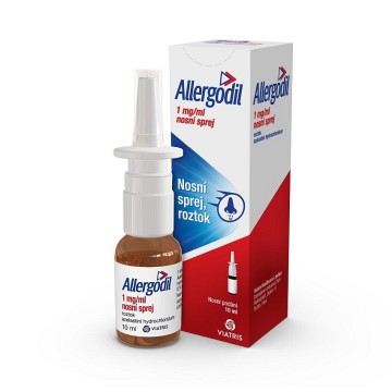 Allergodil 1mg/ml—nosní sprej 10 ml