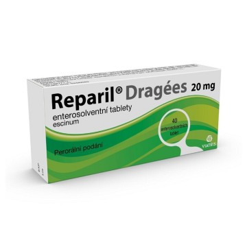 Reparil Dragées—20mg, 40 tablet